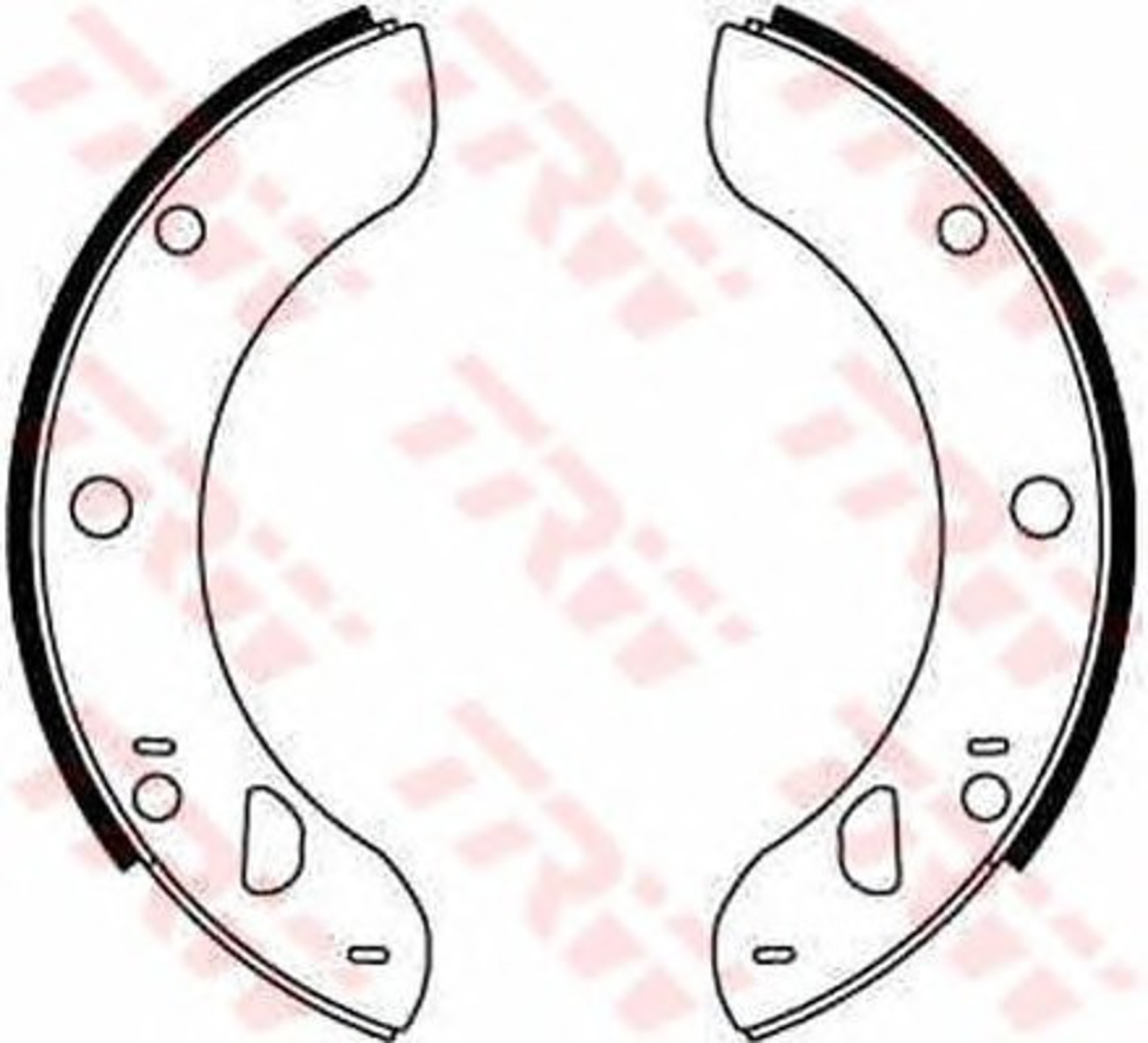 Комплект тормозных колодок TRW GS6091