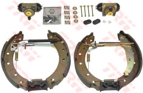 Комплект тормозных колодок superkit TRW GSK1058