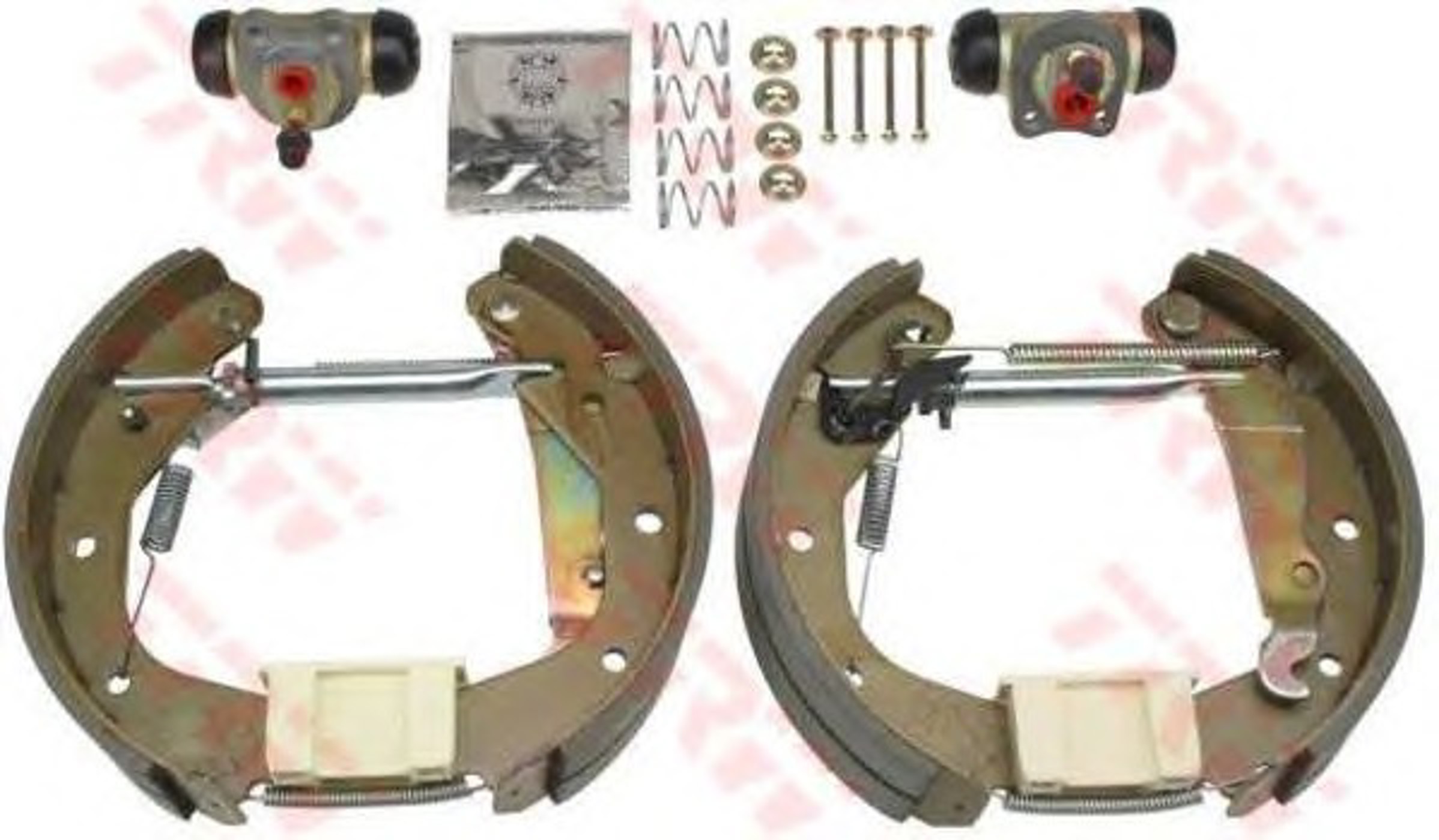 Колодки тормозные барабанные TRW GSK1607
