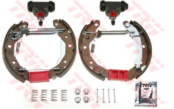 Комплект тормозных колодок superkit TRW GSK2603
