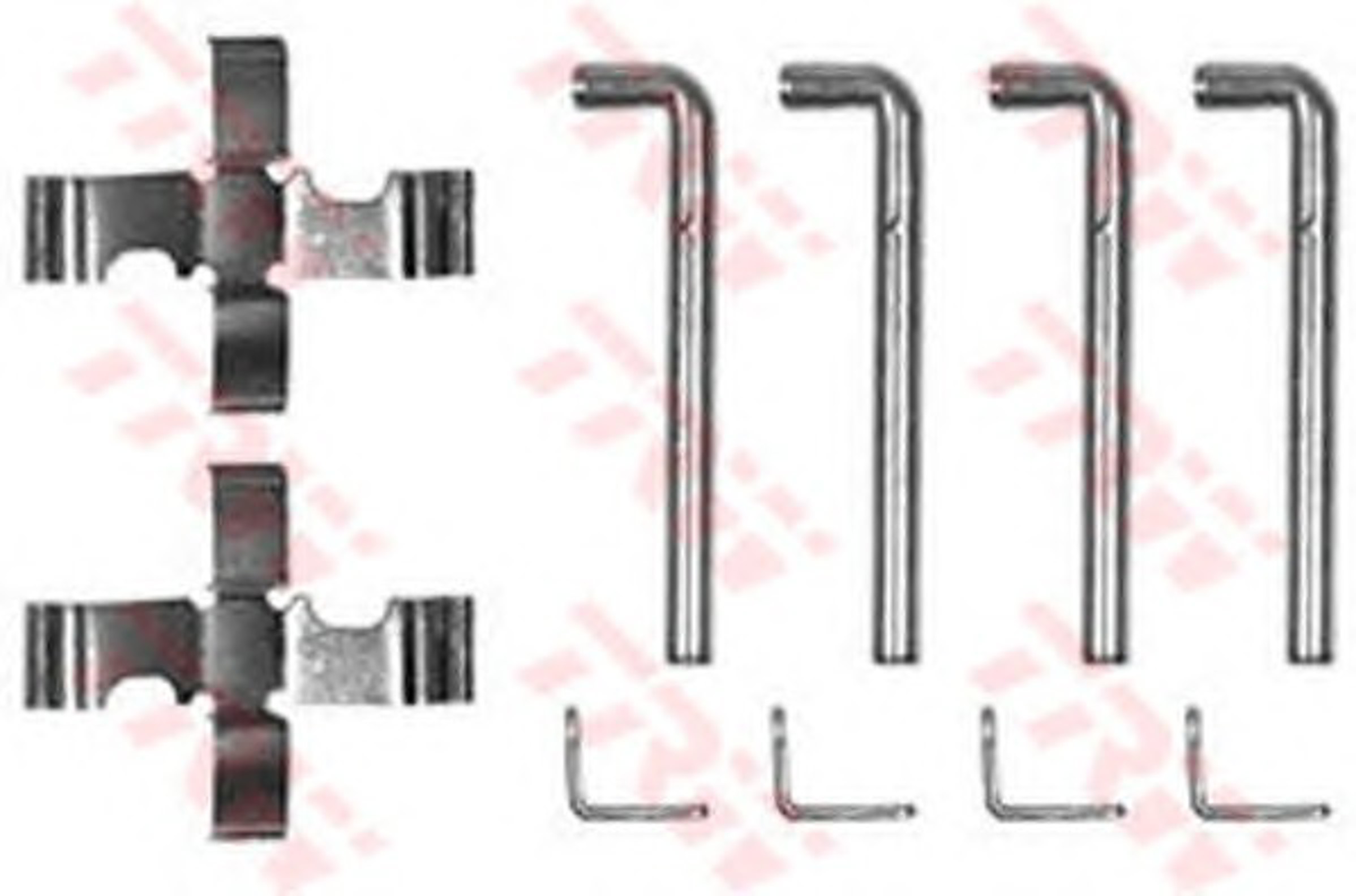 Пружинки тормозных колодок TRW PFK225