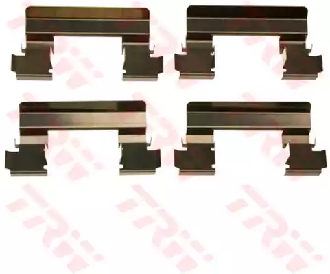 Пружины колодок (ремкомплект) TRW PFK497