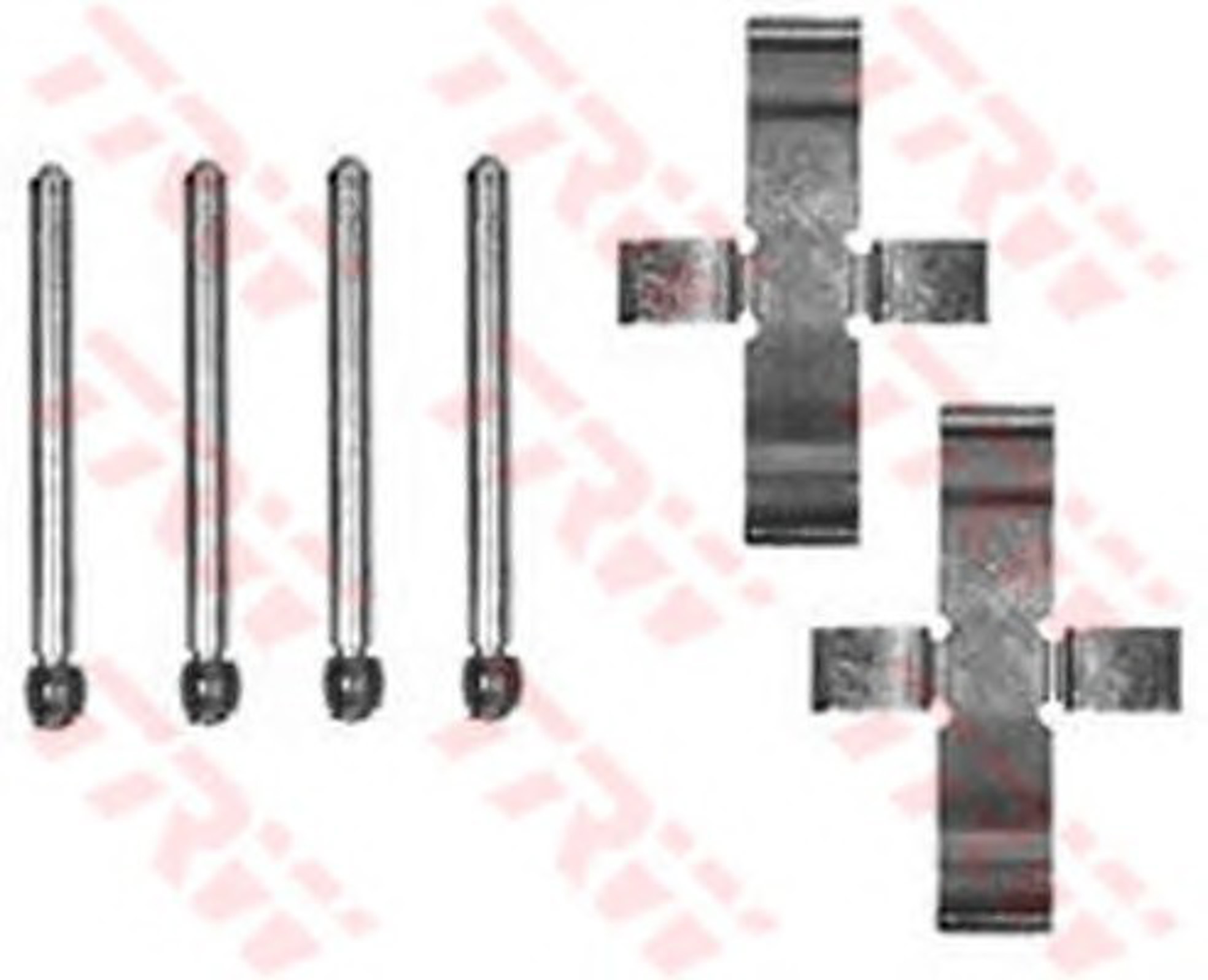 Пружинки тормозных колодок TRW PFK50