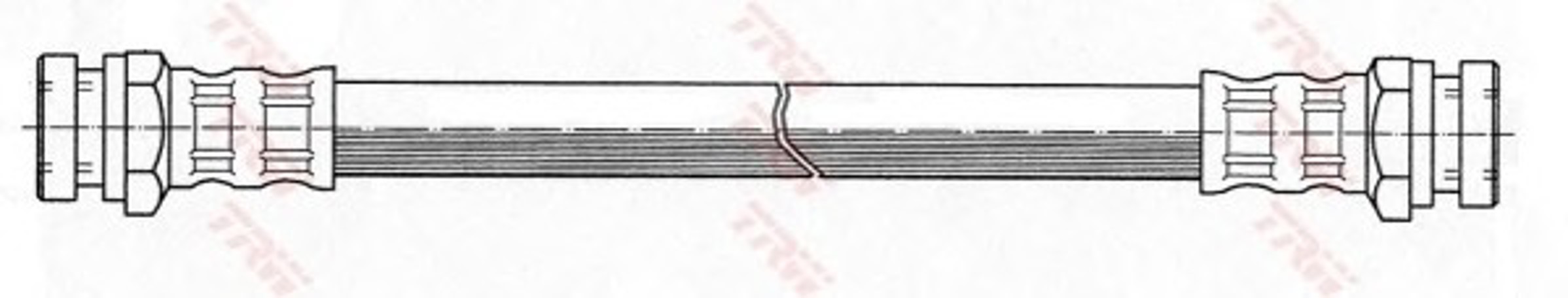 Шланг тормозной TRW PHA375