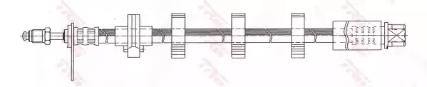 Тормозной шланг TRW PHB367