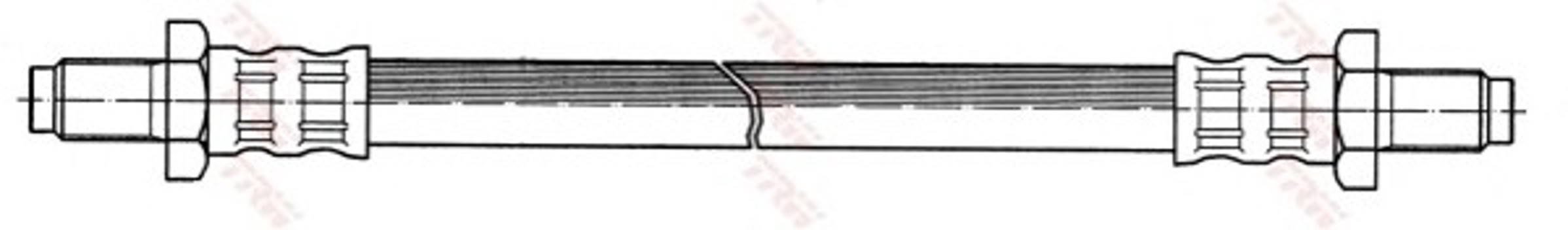 Шланг тормозной TRW PHC294