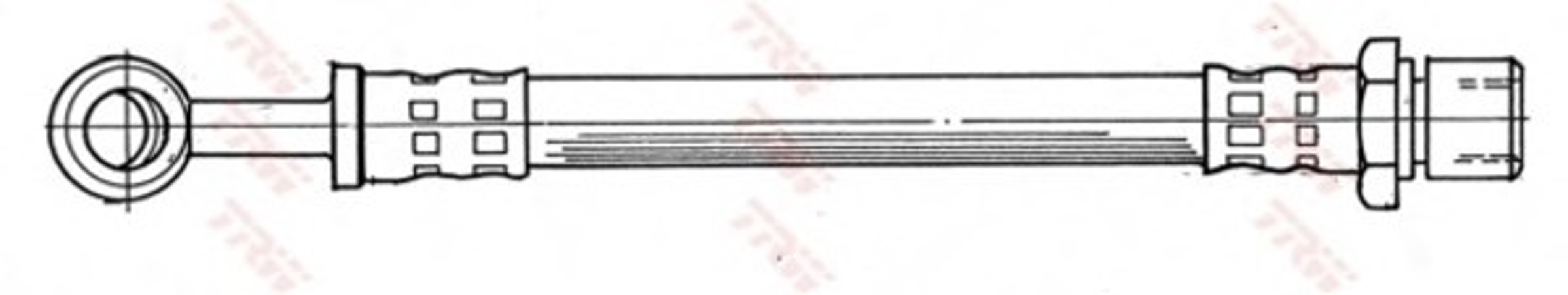 Шланг тормозной TRW PHD385