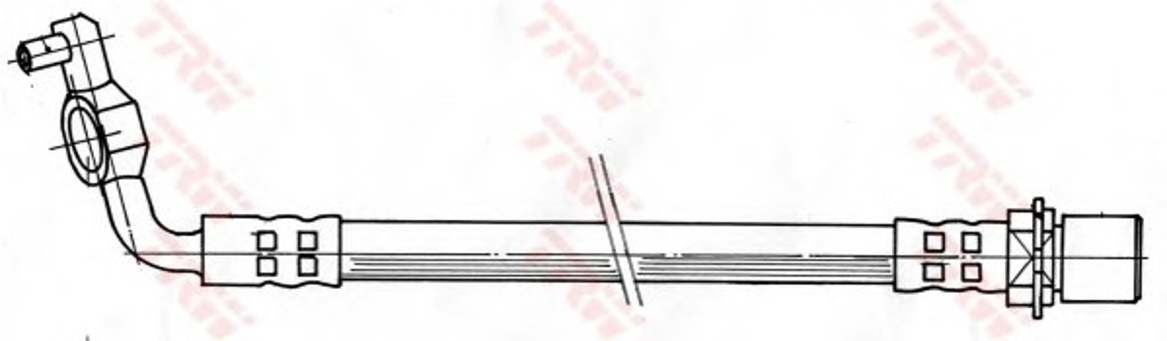 Шланг тормозной TRW PHD389