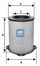 Воздушный фильтр UFI 27.587.00