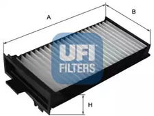 Фильтр воздуха во внутренном пространстве UFI 53.104.00