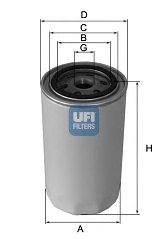 Масляный фильтр UFI 23.471.00