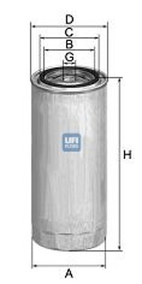 Фильтр топливный UFI 24.370.00