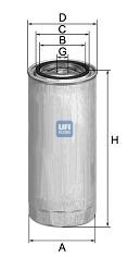 Топливный фильтр UFI 24.417.00