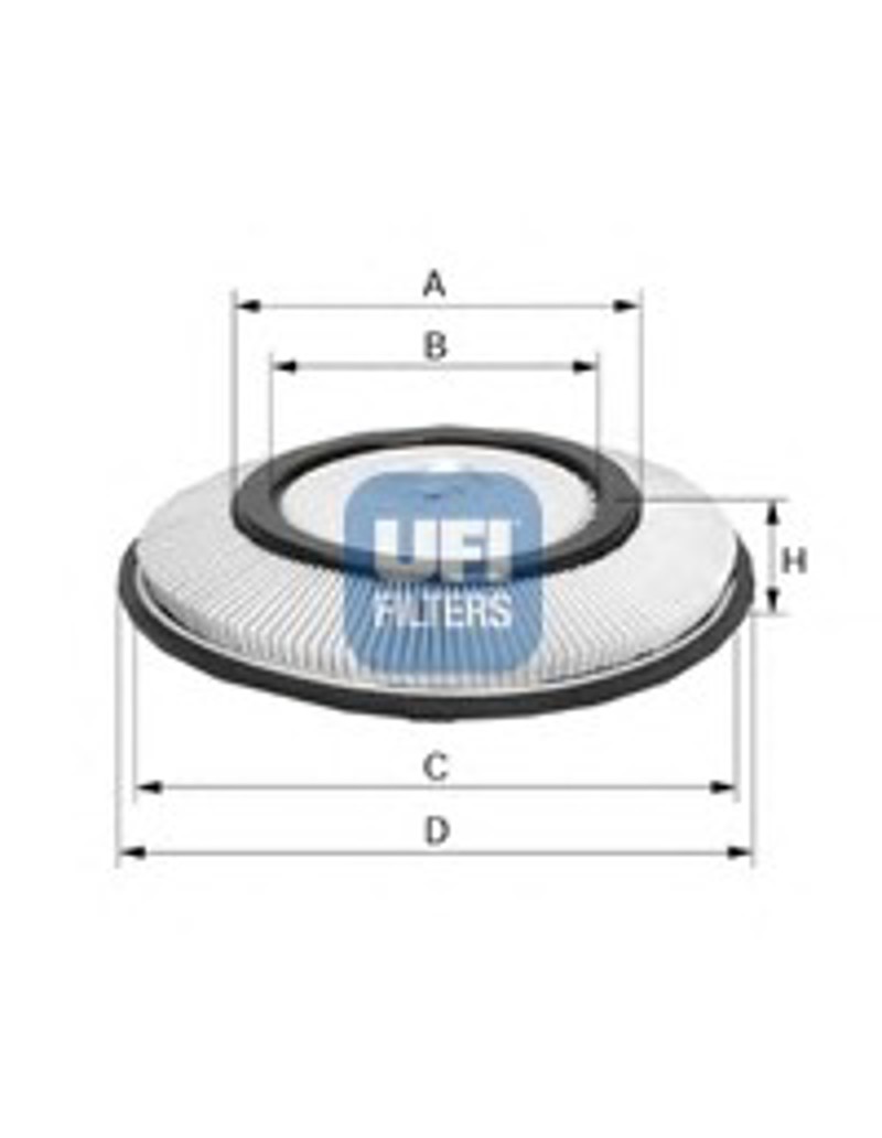 Фильтр воздушный UFI 27.200.00
