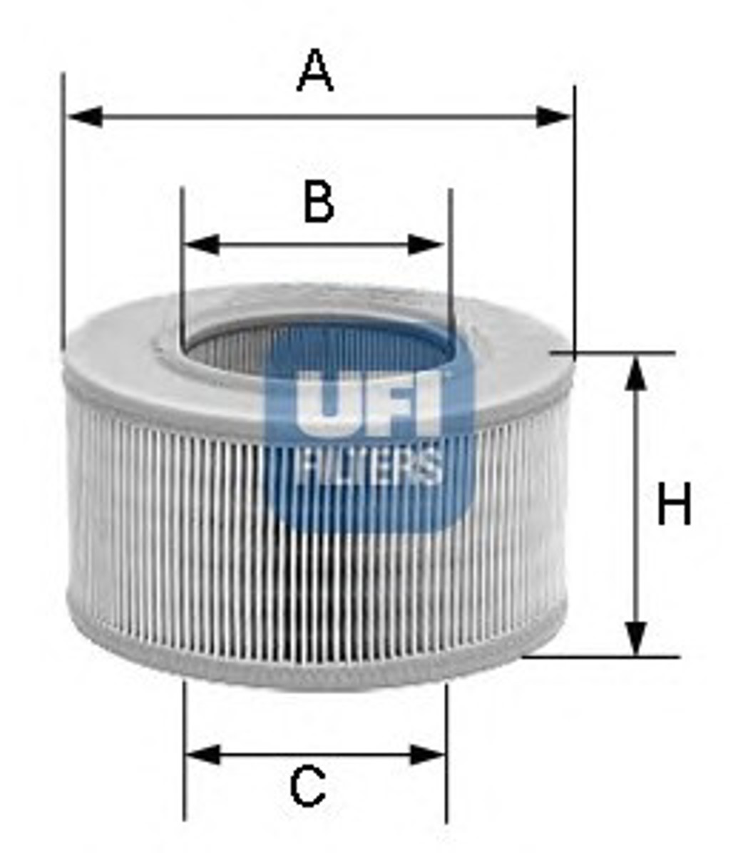 Фильтр воздушный UFI 30.923.01