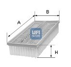 Фильтр воздушный UFI 30.961.00