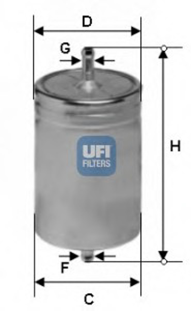Топливный фильтр UFI 31.611.00