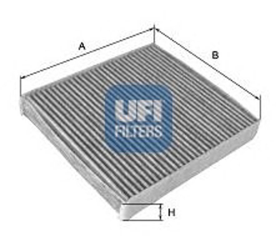 Фильтр воздух во внутренном пространстве UFI 54.156.00