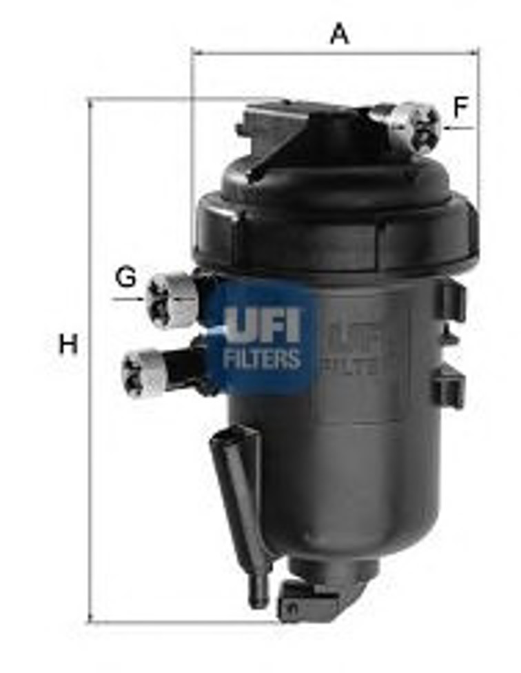 Фильтр топливный UFI 55.084.00