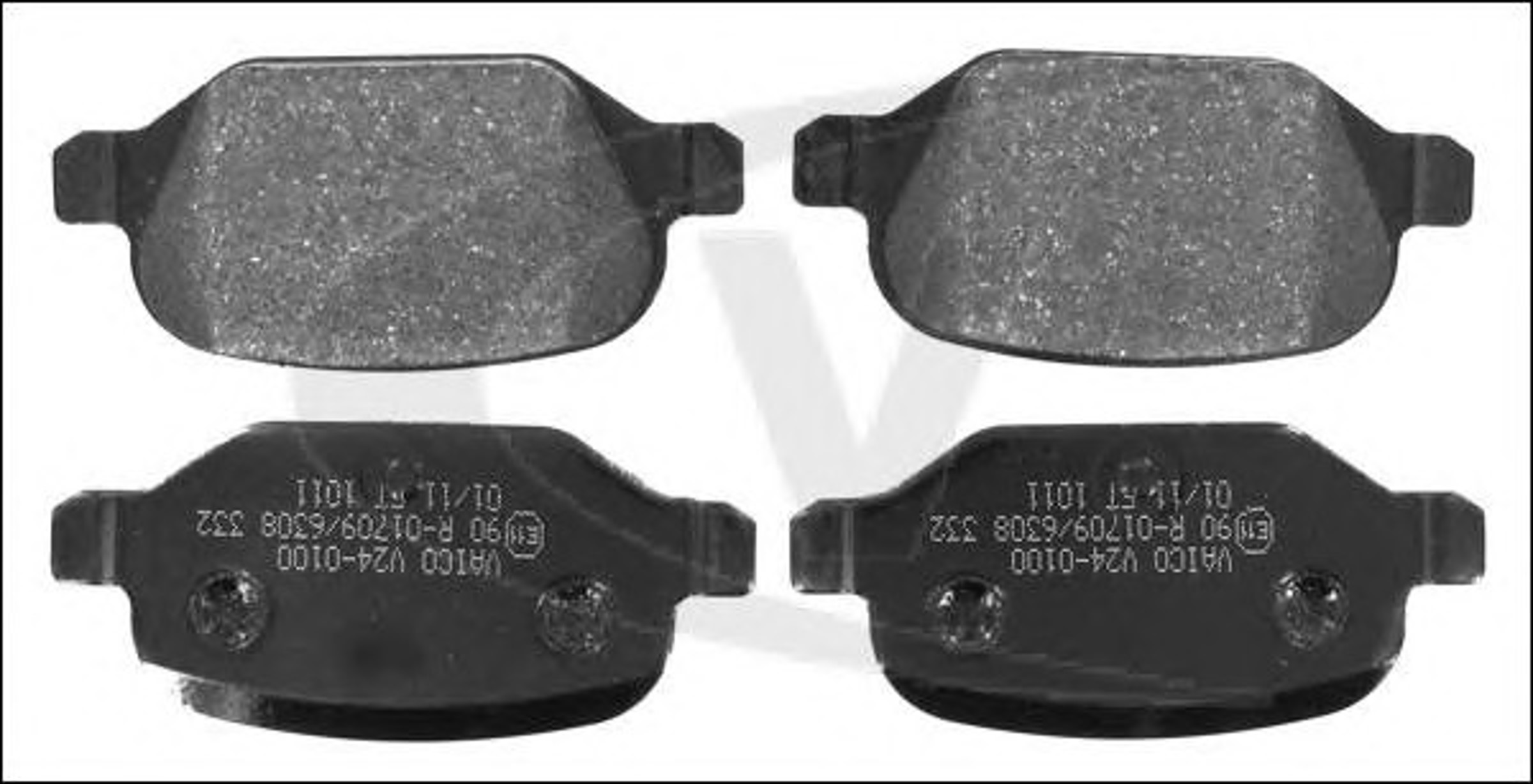 Колодки тормозные дисковые VAICO V24-0100