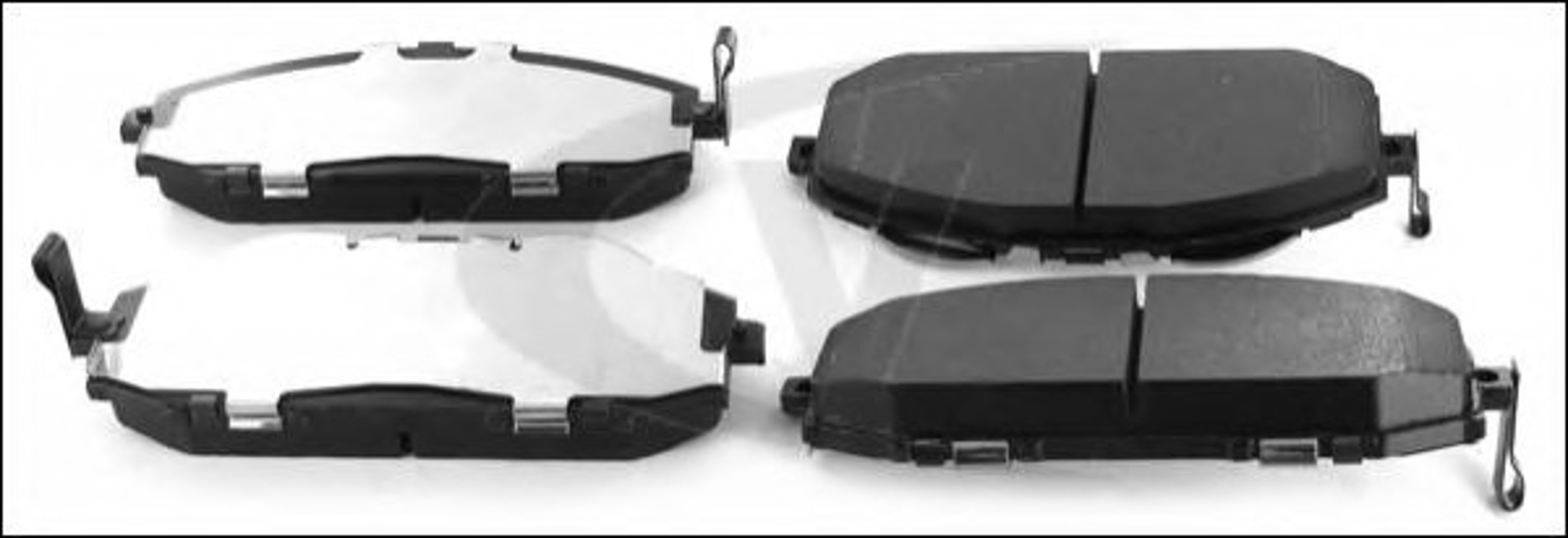 Колодки тормозные дисковые VAICO V38-0028