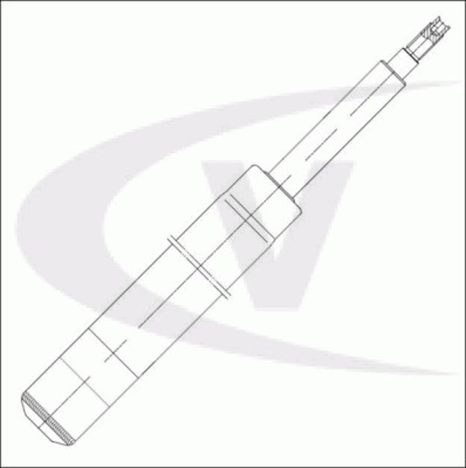 Амортизатор подвески VAICO V40-1704