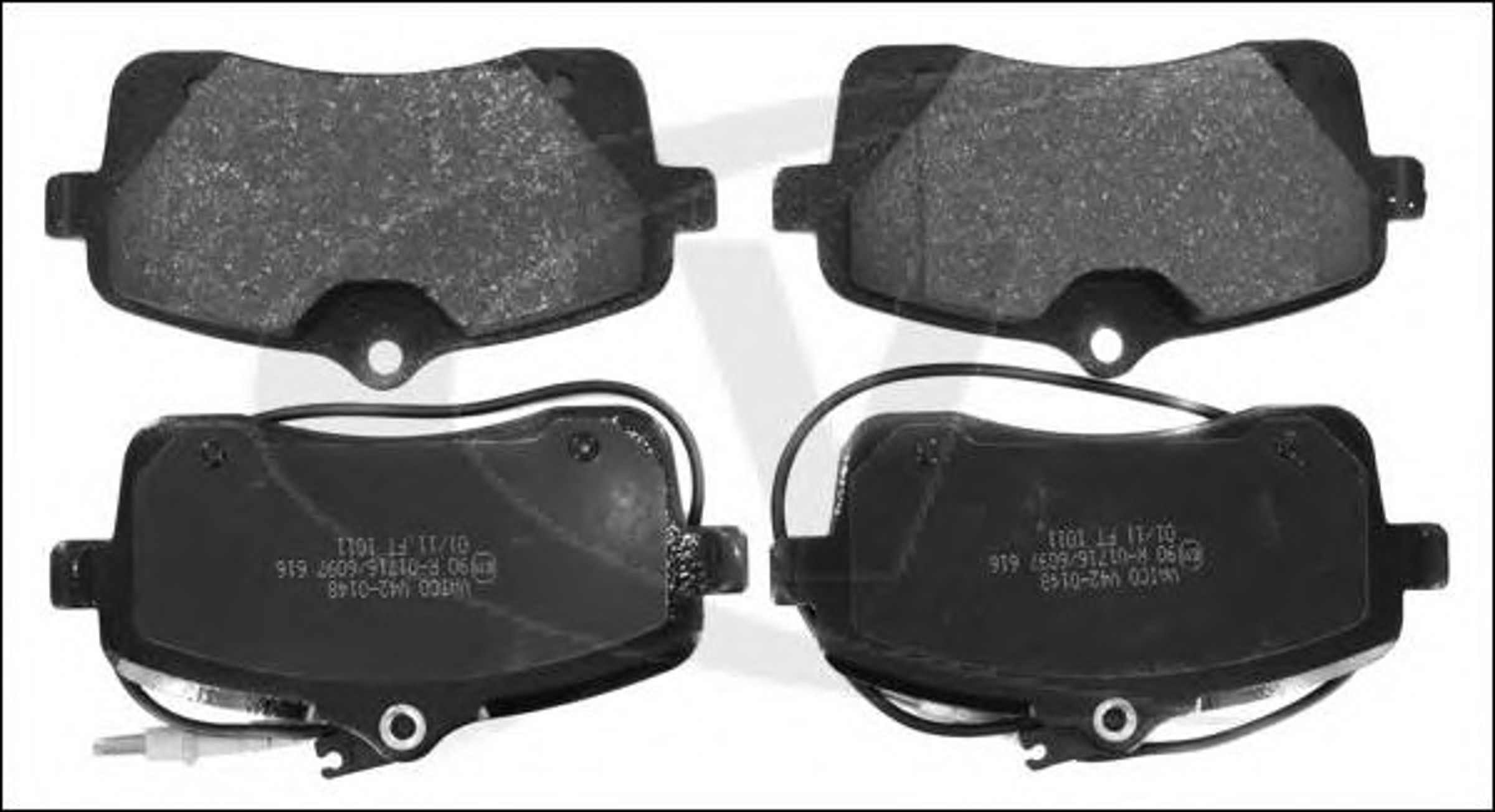 Колодки тормозные дисковые VAICO V42-0148