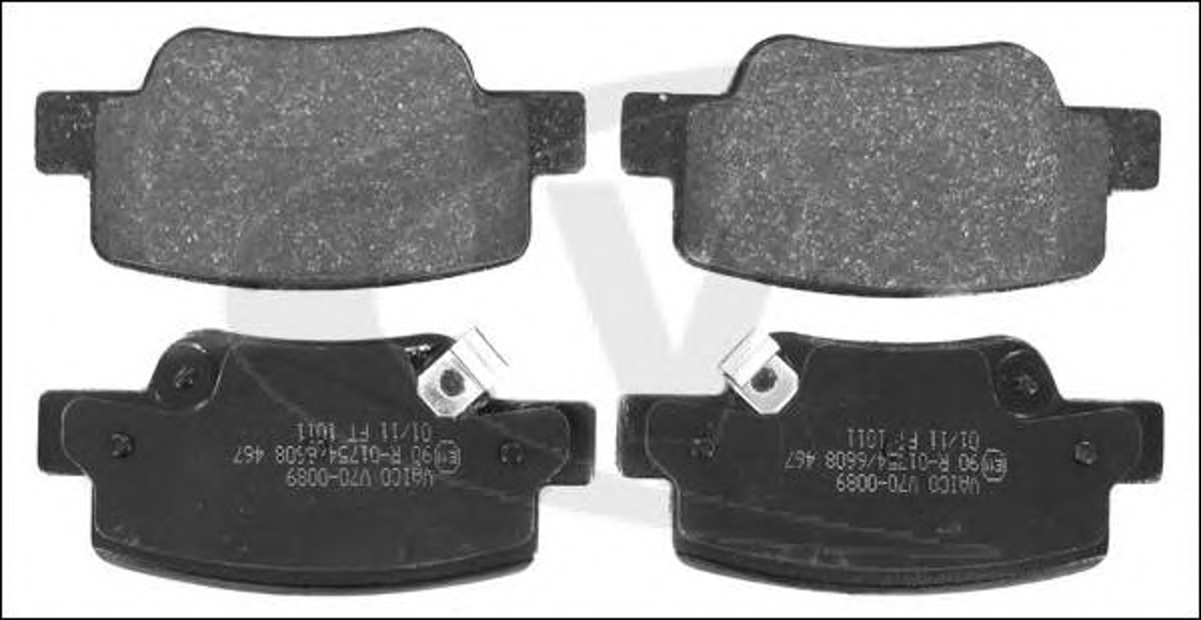 Колодки тормозные дисковые VAICO V70-0089