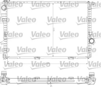 Радиатор системы охлаждения VALEO 734277