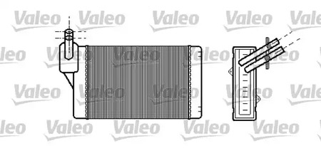 Теплообменник отопления салона VALEO 812030