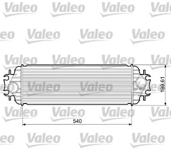 Интеркулер VALEO 817554