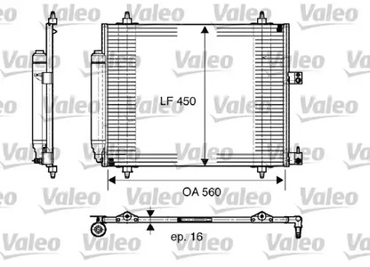 Конденсатор кондиционера VALEO 817579