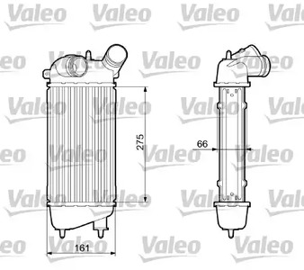 Интеркулер VALEO 817651