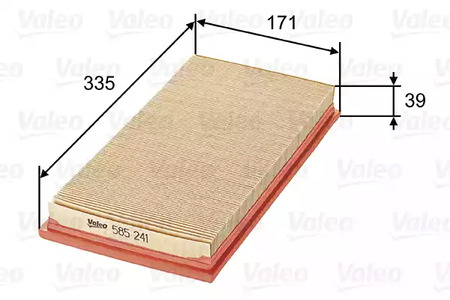 Фильтр воздушный VALEO 585241