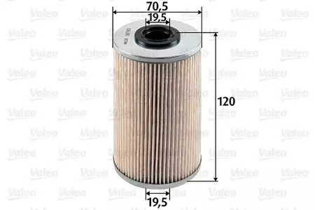 Фильтр топливный VALEO 587913