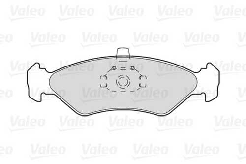 Комплект тормозных колодок дискового тормоз first VALEO 301043