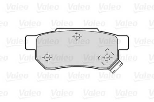 Колодки тормозные дисковые VALEO 301053
