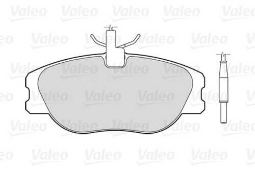 Комплект тормозных колодок дискового тормоза VALEO 301064
