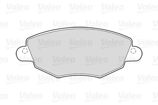 Комплект тормозных колодок дискового тормоза VALEO 301433