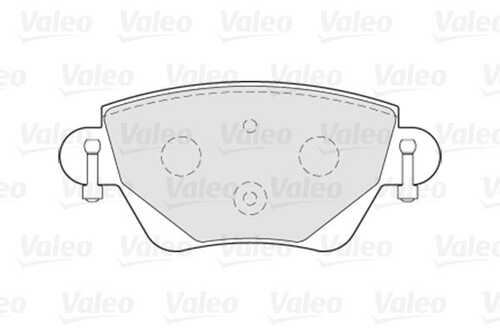 Комплект тормозных колодок дискового тормоз first VALEO 301434