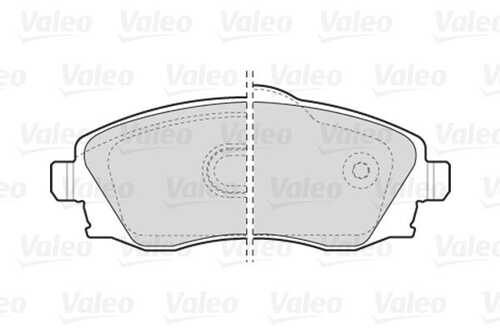 Комплект тормозных колодок дискового тормоз first VALEO 301456
