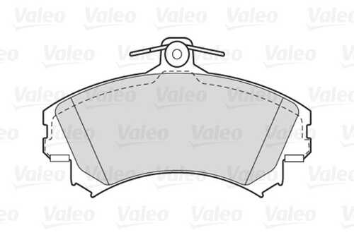 Комплект тормозных колодок дискового тормоз first VALEO 301493
