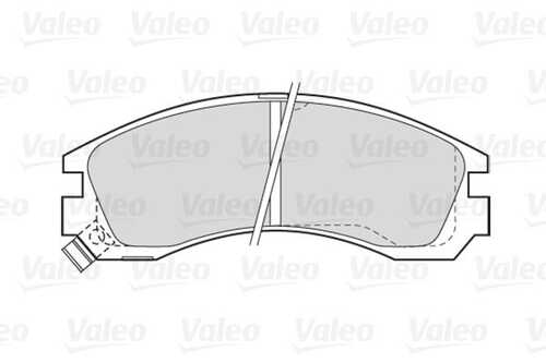 Комплект тормозных колодок дискового тормоз first VALEO 301517