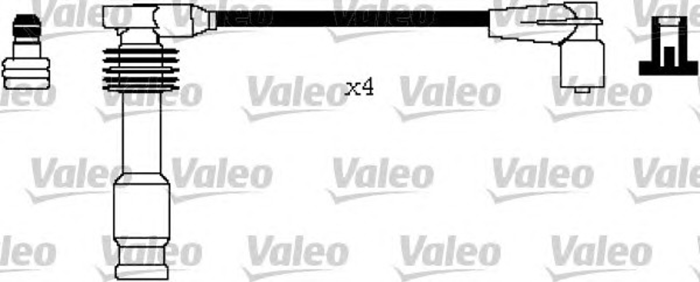 Комплект проводов зажигания VALEO 346295