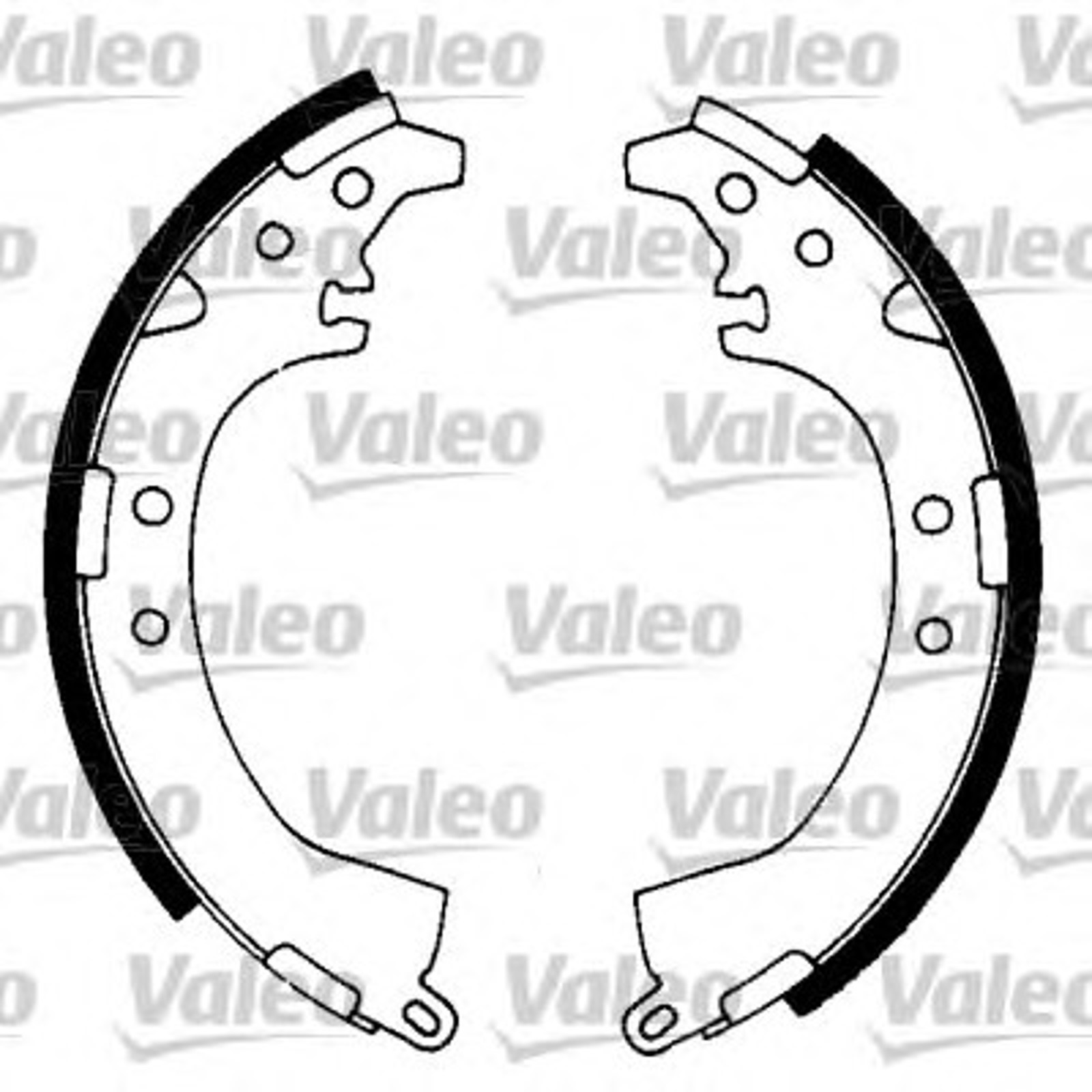 Комплект тормозных колодок VALEO 562991