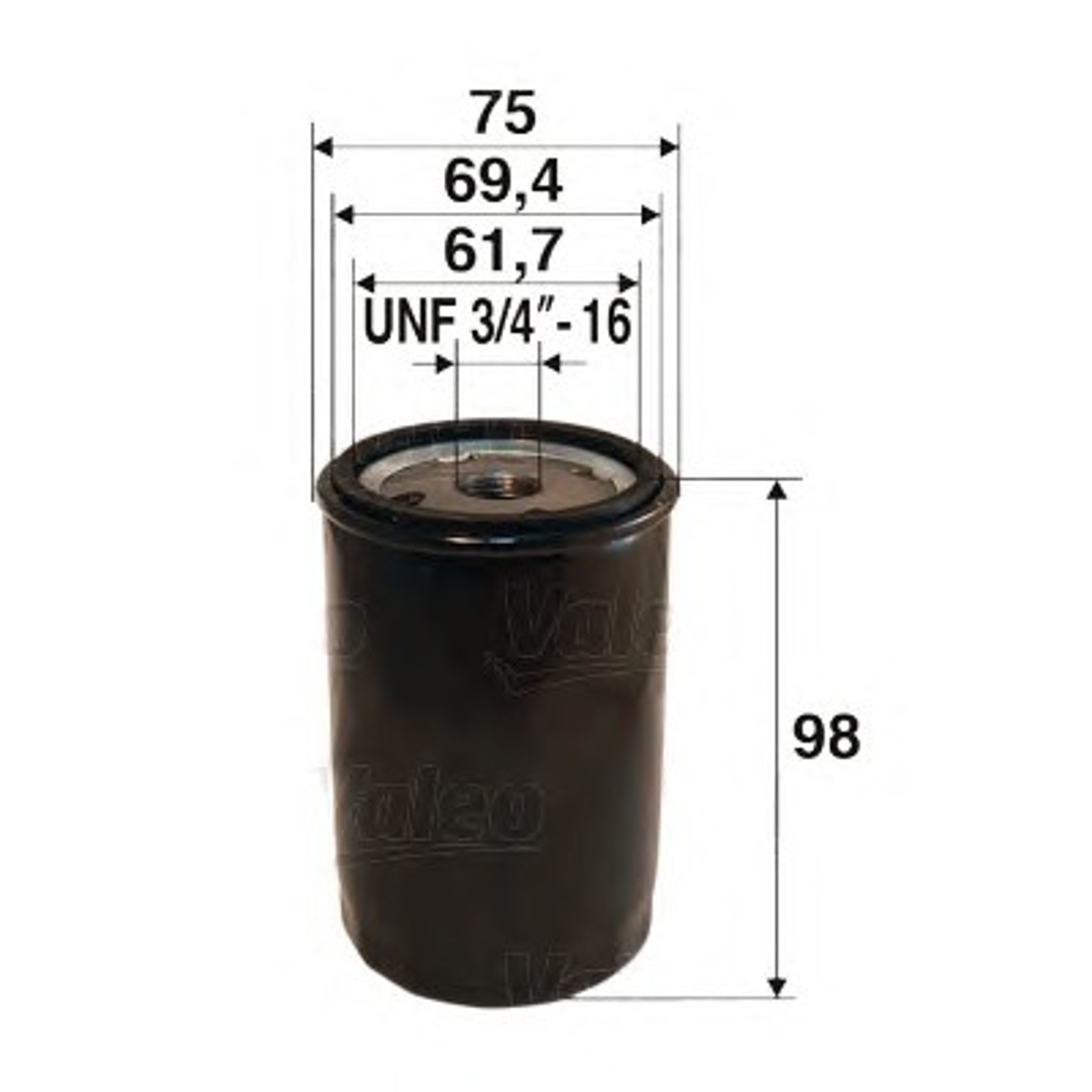 Масляный фильтр VALEO 586005