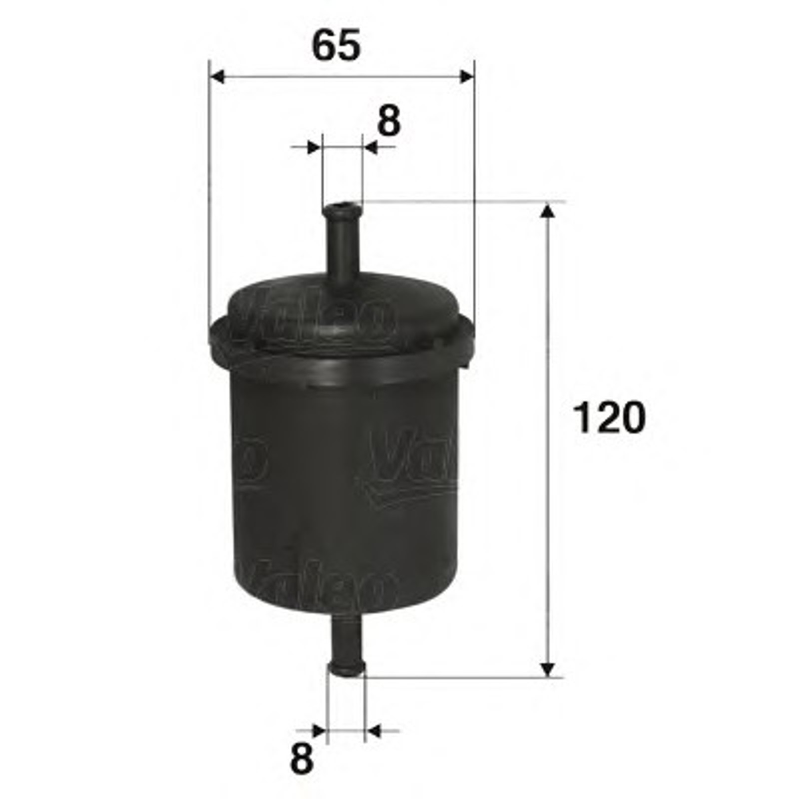 Фильтр топливный VALEO 587009