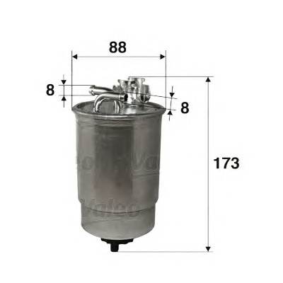 Фильтр топливный VALEO 587507