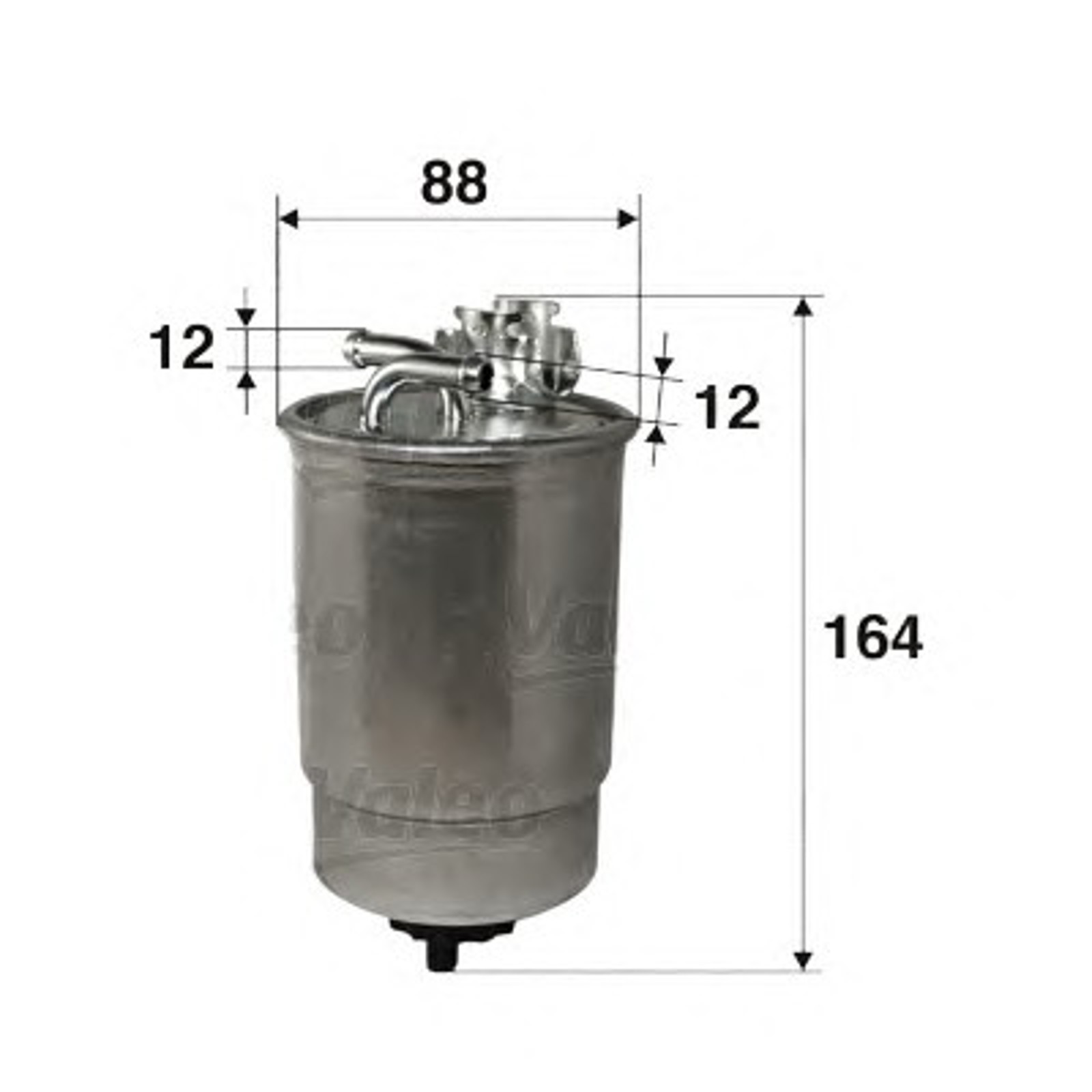 Фильтр топливный VALEO 587515