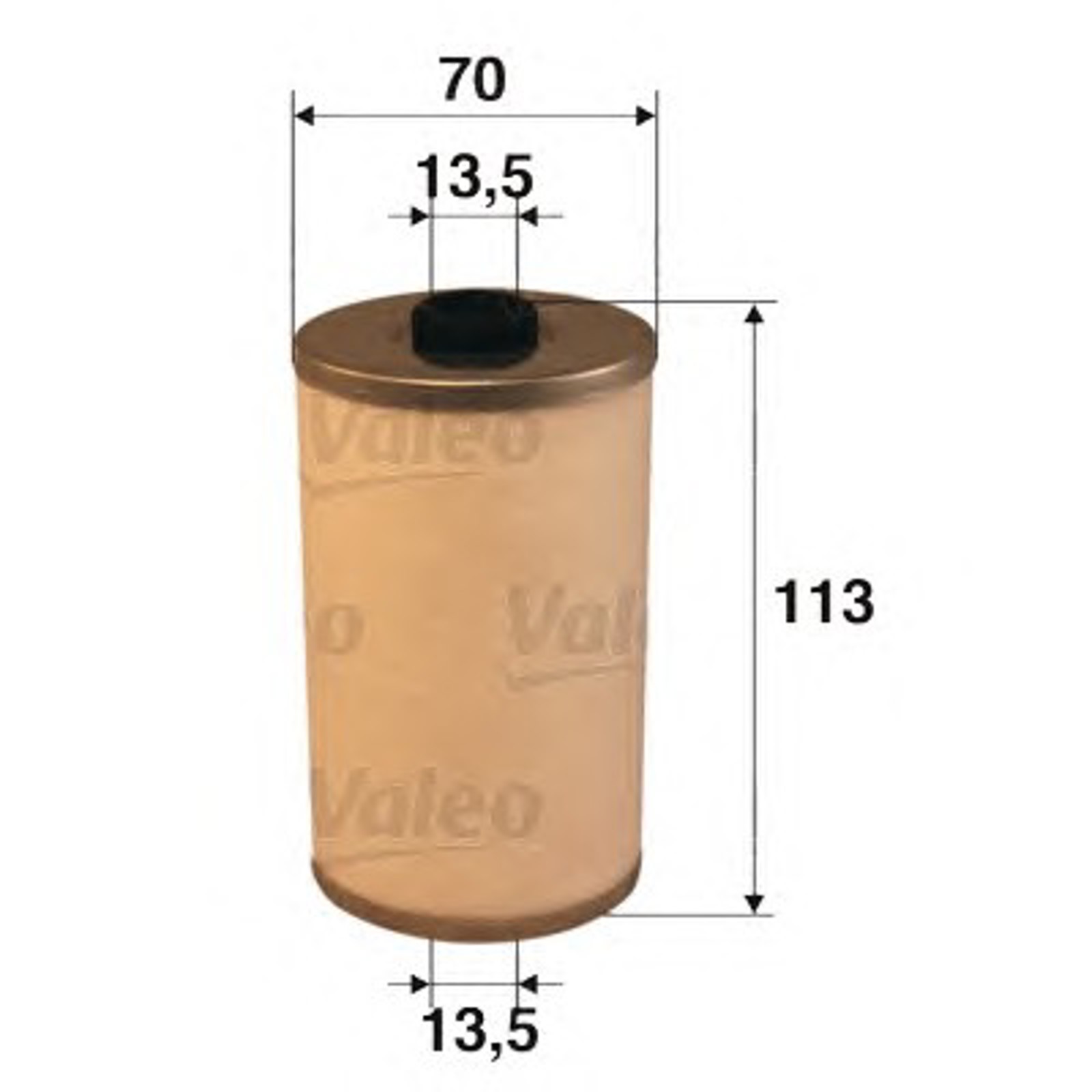 Фильтр топливный VALEO 587920